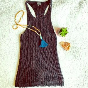 Sexy knitted tank